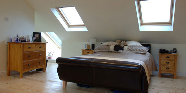 Loft conversion bedroom